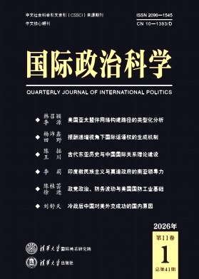 国际政治科学封面